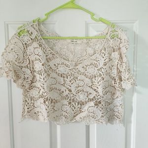 Love Culture Lace Crop Top